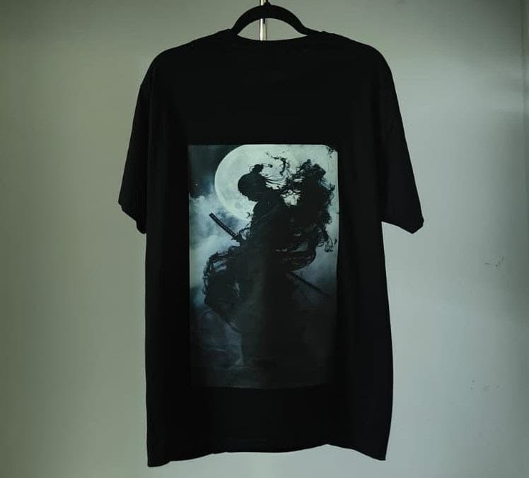 Black t-shirt (DTF Print Customization)